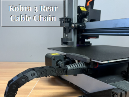 Anycubic Kobra 3 Rear Cable Chain (For Heated Bed)