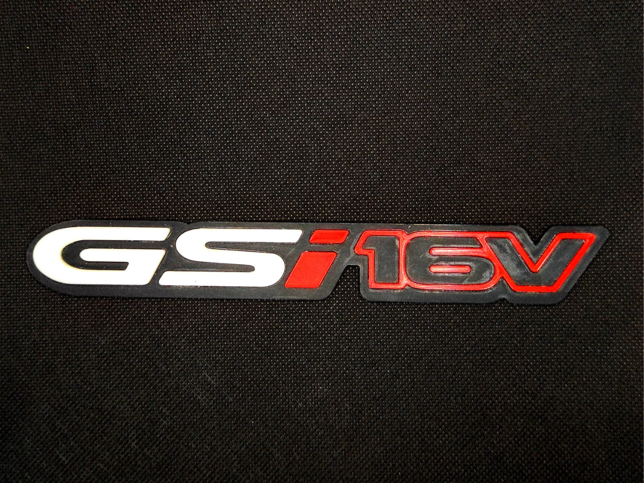 EMBLEMA OPEL GSI 16V / EMBLEM OPEL GSI 16V