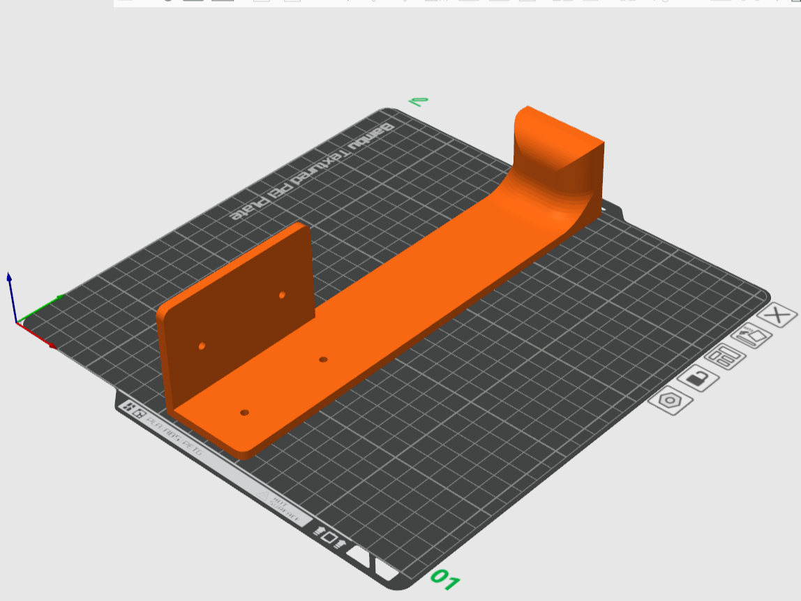 Stütze für Ikea Lack Tisch zur Wandstabiliesierung