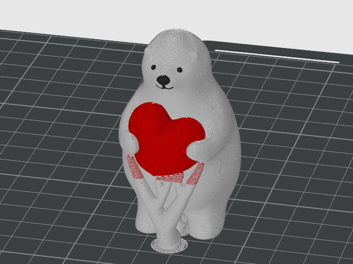 KUMATY Bear Heart