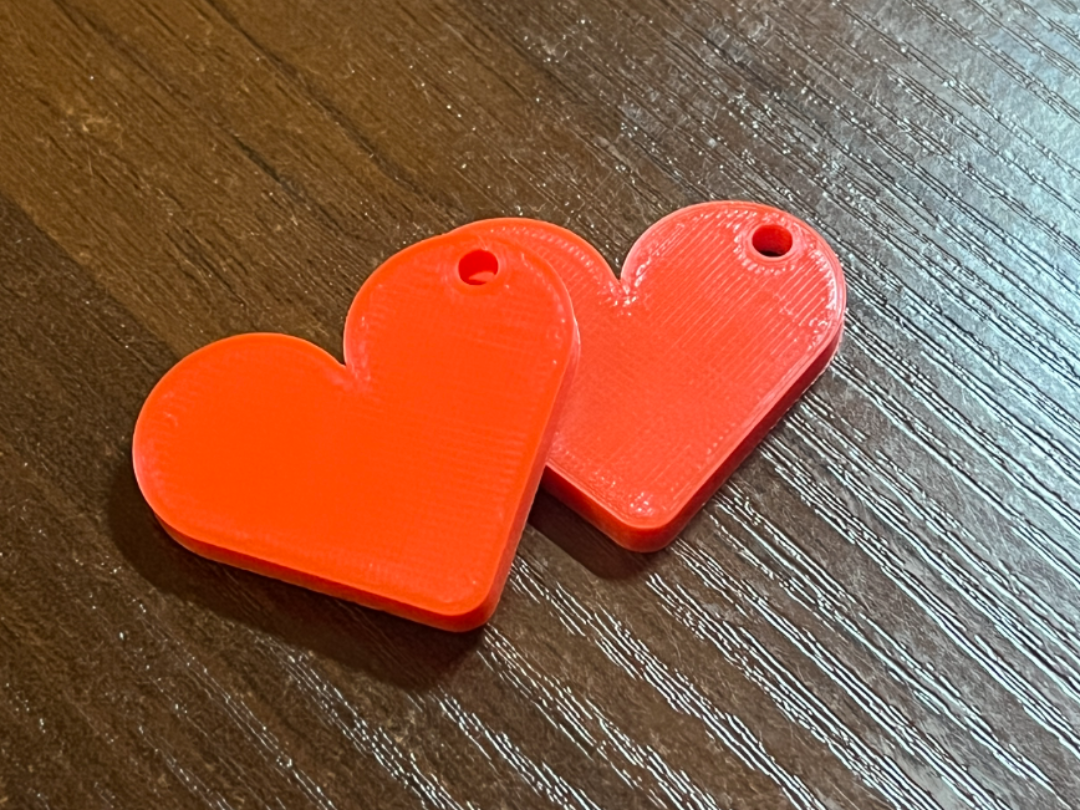 Valentinesday Heart Keychain
