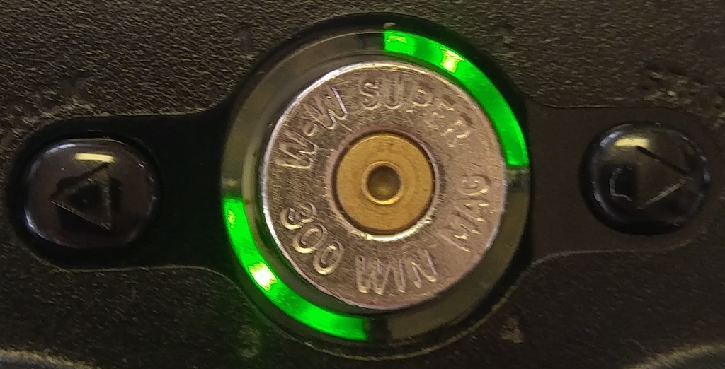 X-box 360 bullet home button