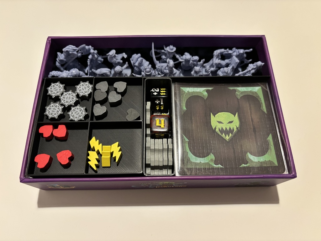 Tiny Epic Dungeons box inserts