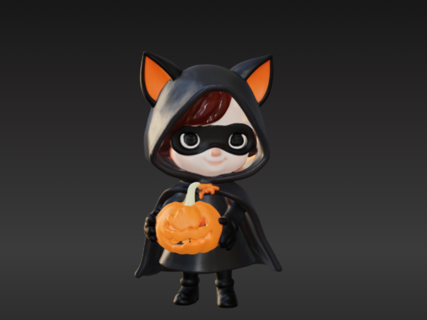 Chibi Pumpkin Girl