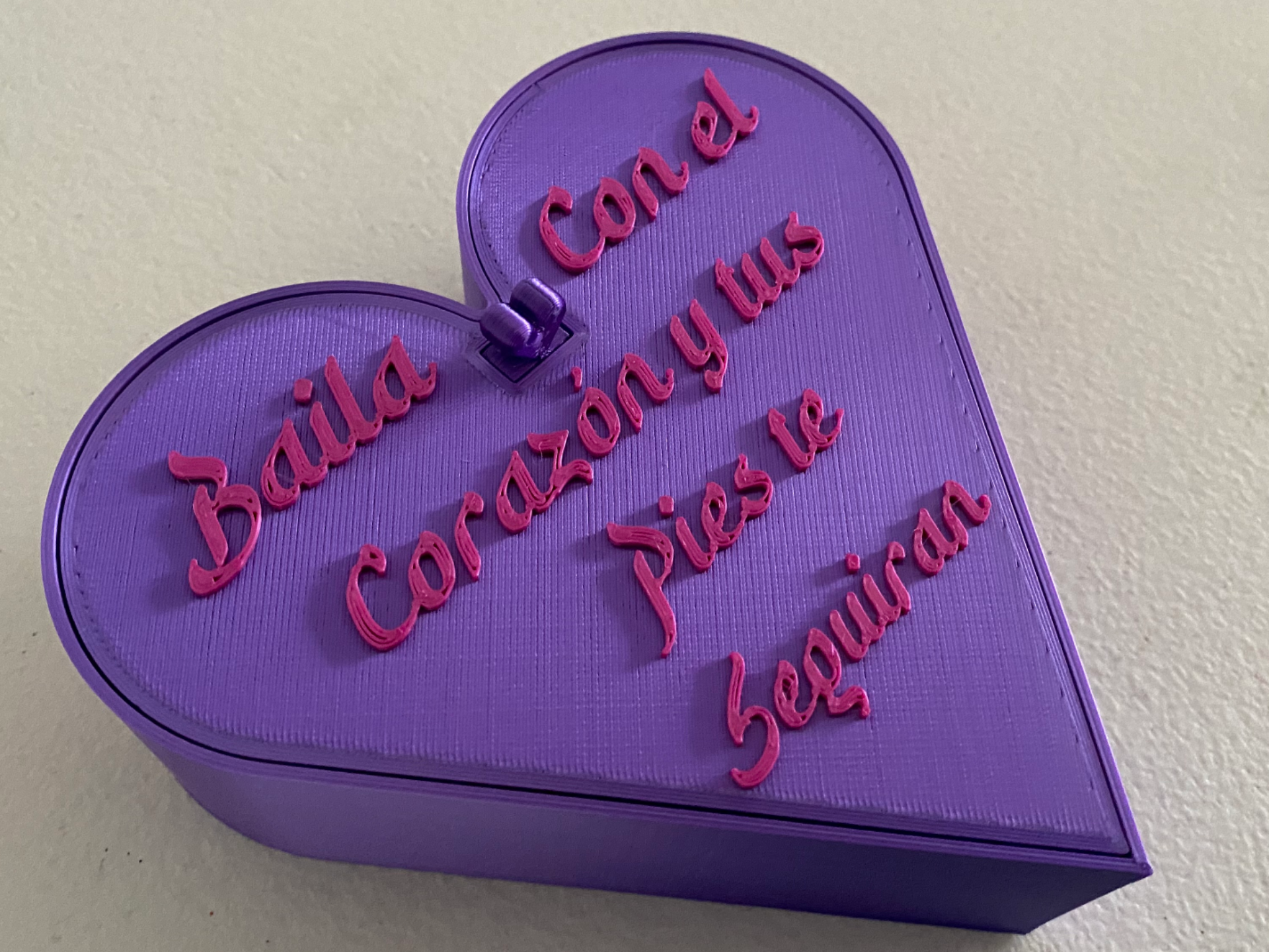 Joyero/Dulcero en forma de corazón San Valentín