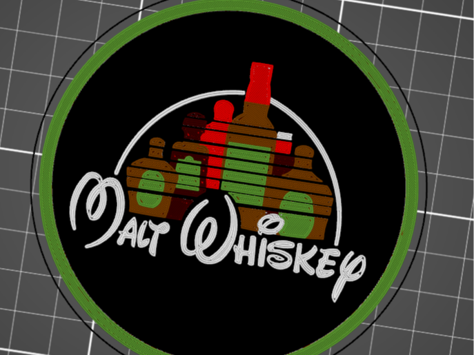 Malt Whisky Coaster