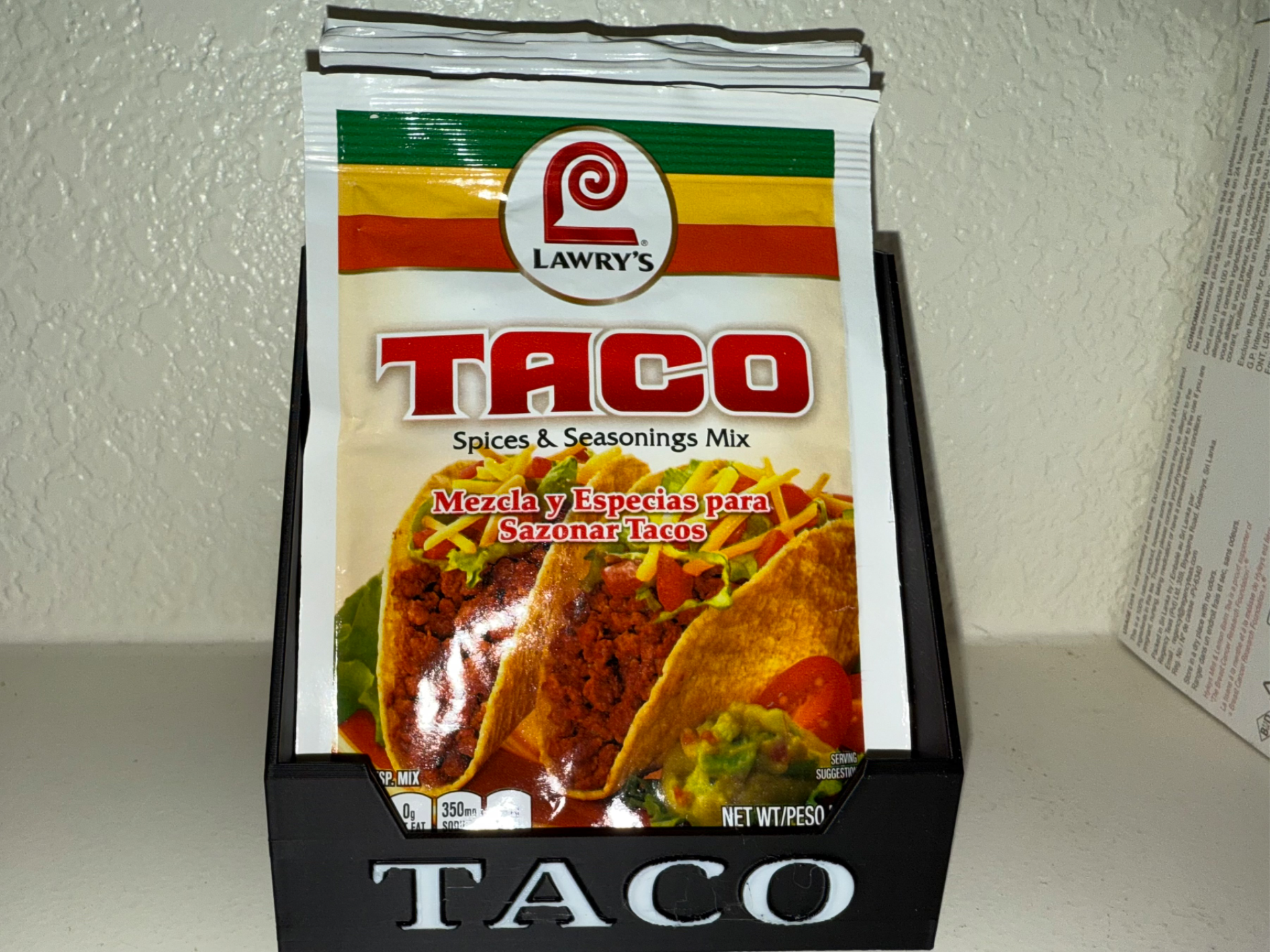 Taco Seasoning Holder
