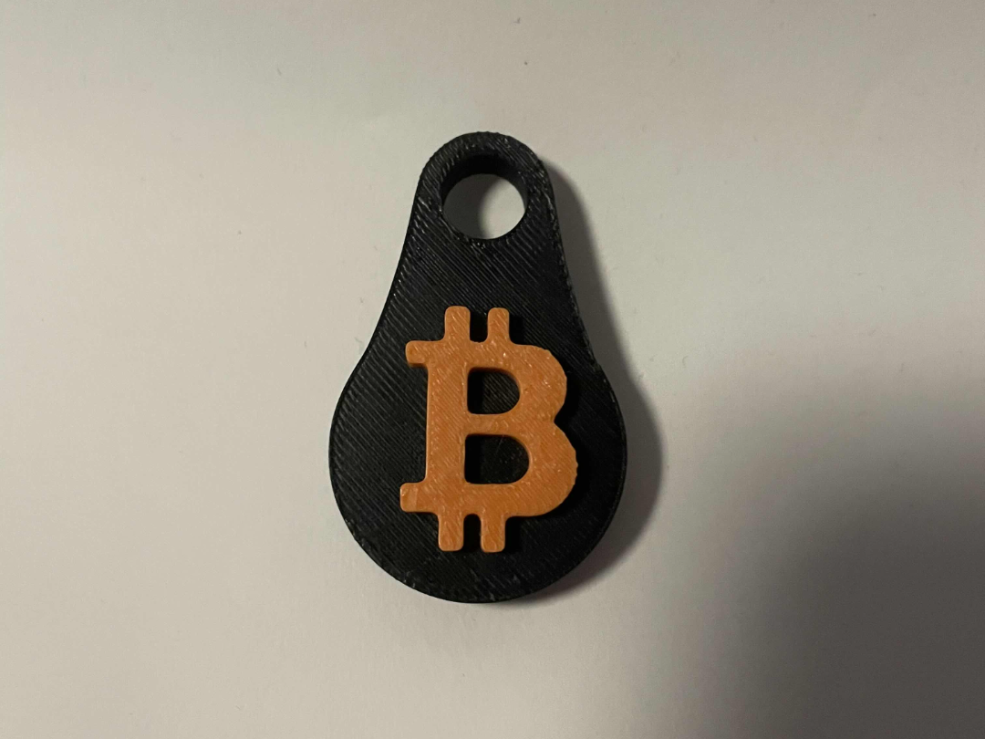 BTC NFC Keychain - for your  BTC wallet