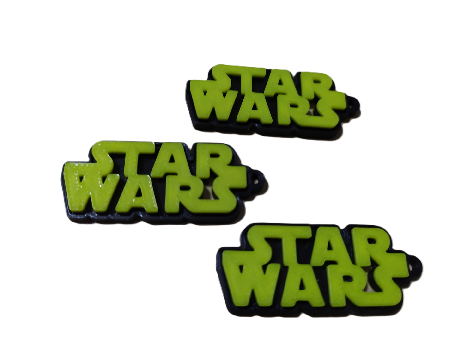 Star Wars Classic Logo Keychain STL