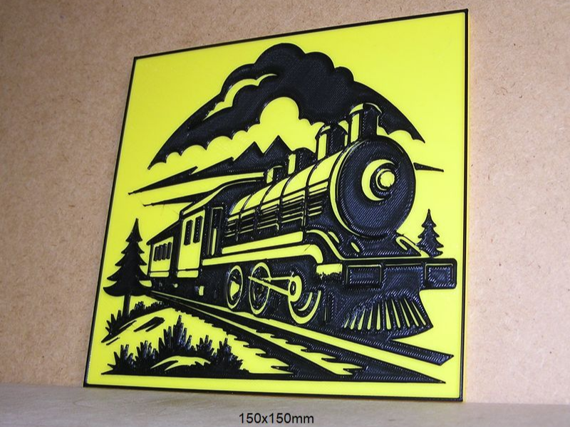 Tren Locomotora de vapor Vintage