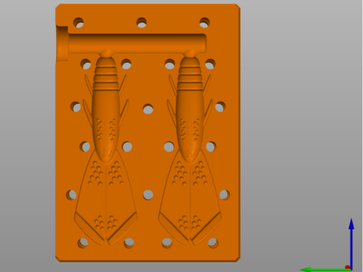 SlingCraw 3.5'' Lure - Injection Mold