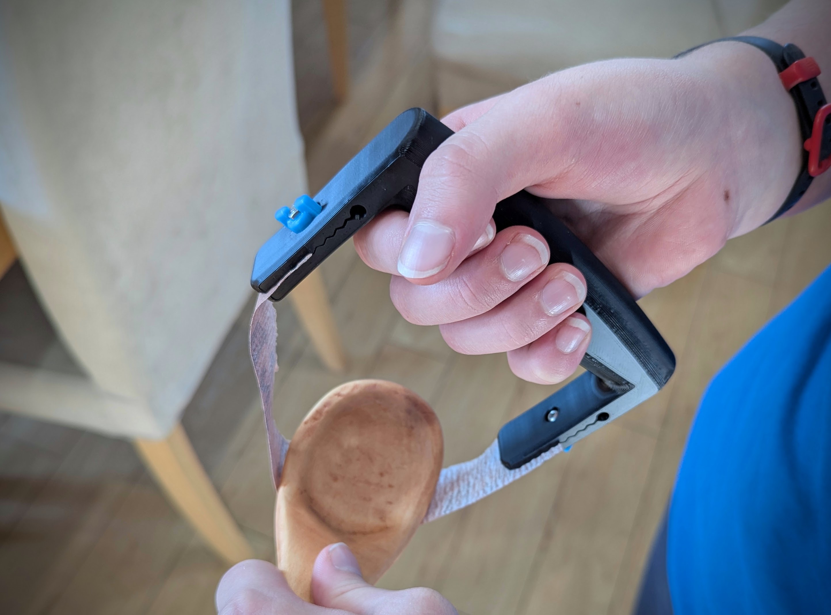 Outside Curve Sander Handle