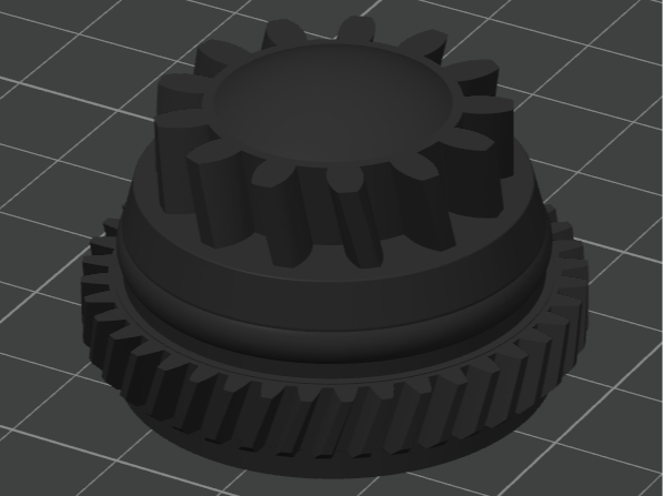 Graef s32000 Allesschneider blade drive gear