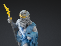 zeus table decoration