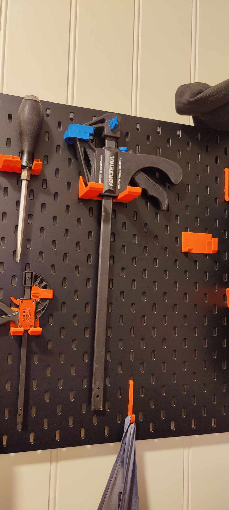 Skadis quick clamp mounts