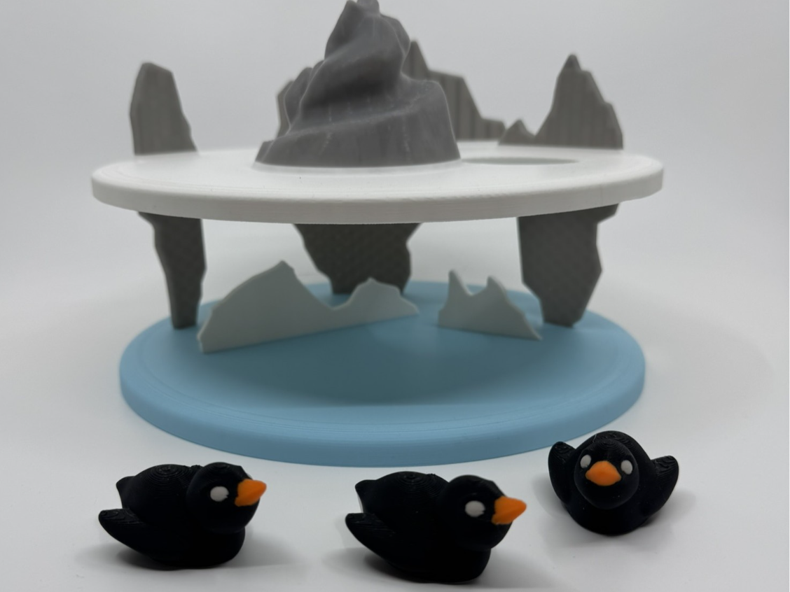 Icy Environment Playset (with Mini Penguins)