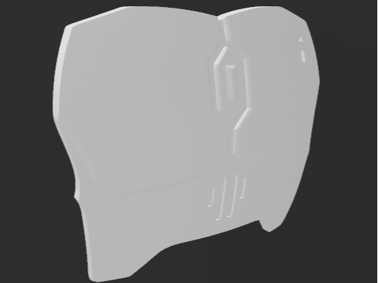 Moff Gideon Mando Chest plate
