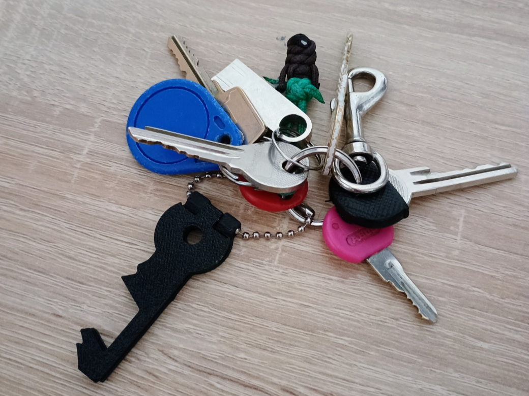 Key mobile phone stand