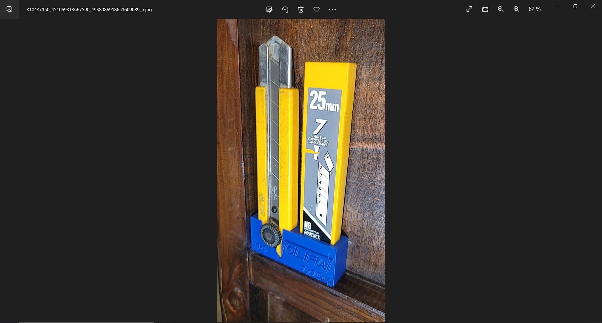 Olfa H-1 + Spare blade case Holder