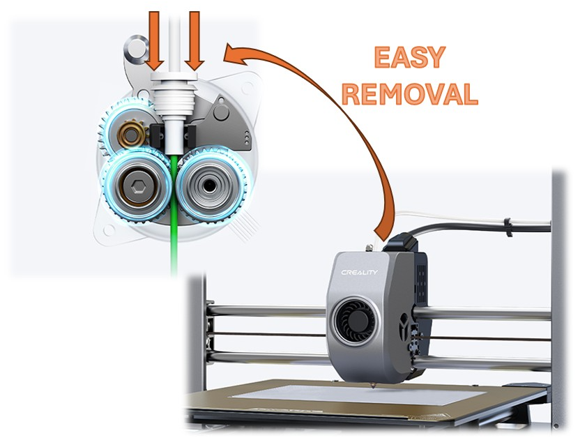 Teflon Tube Removal Tool for Ender 3 V3