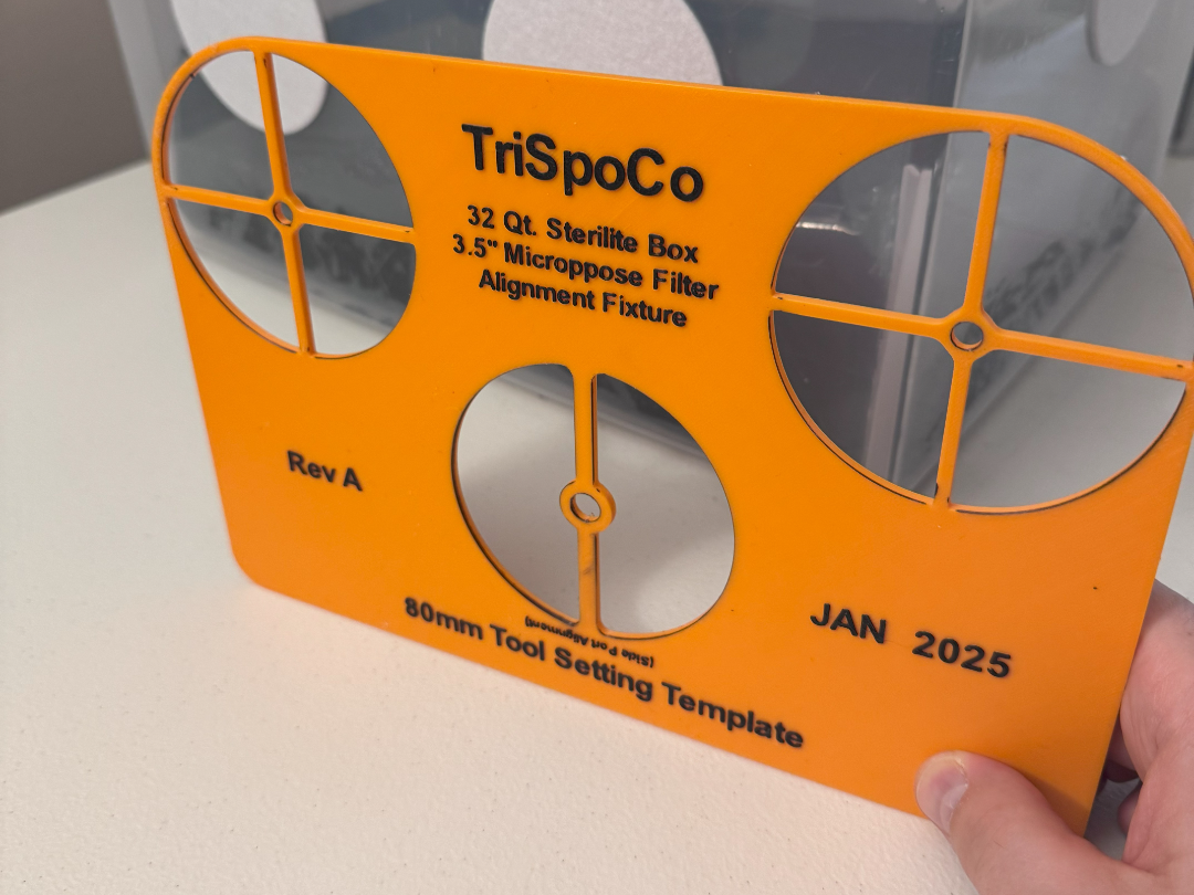 TriSpoCo's 3.5" Microppose Filter Template Tool