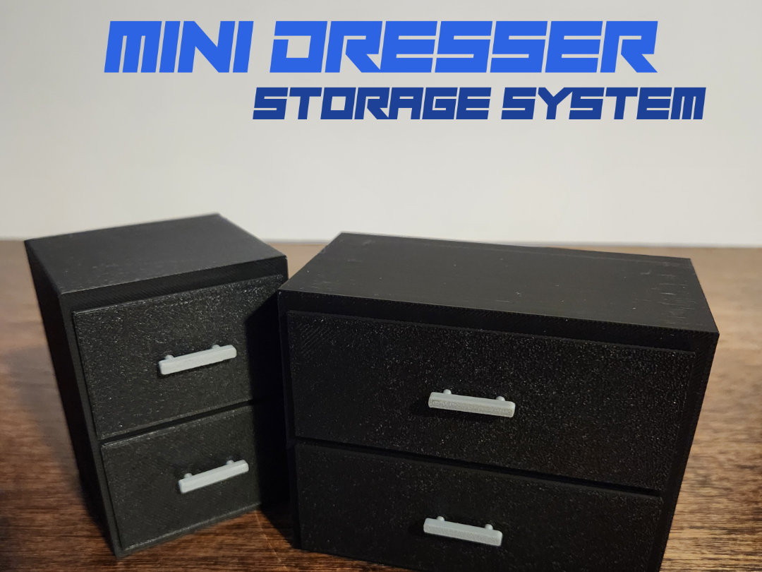 Mini Dresser Storage System