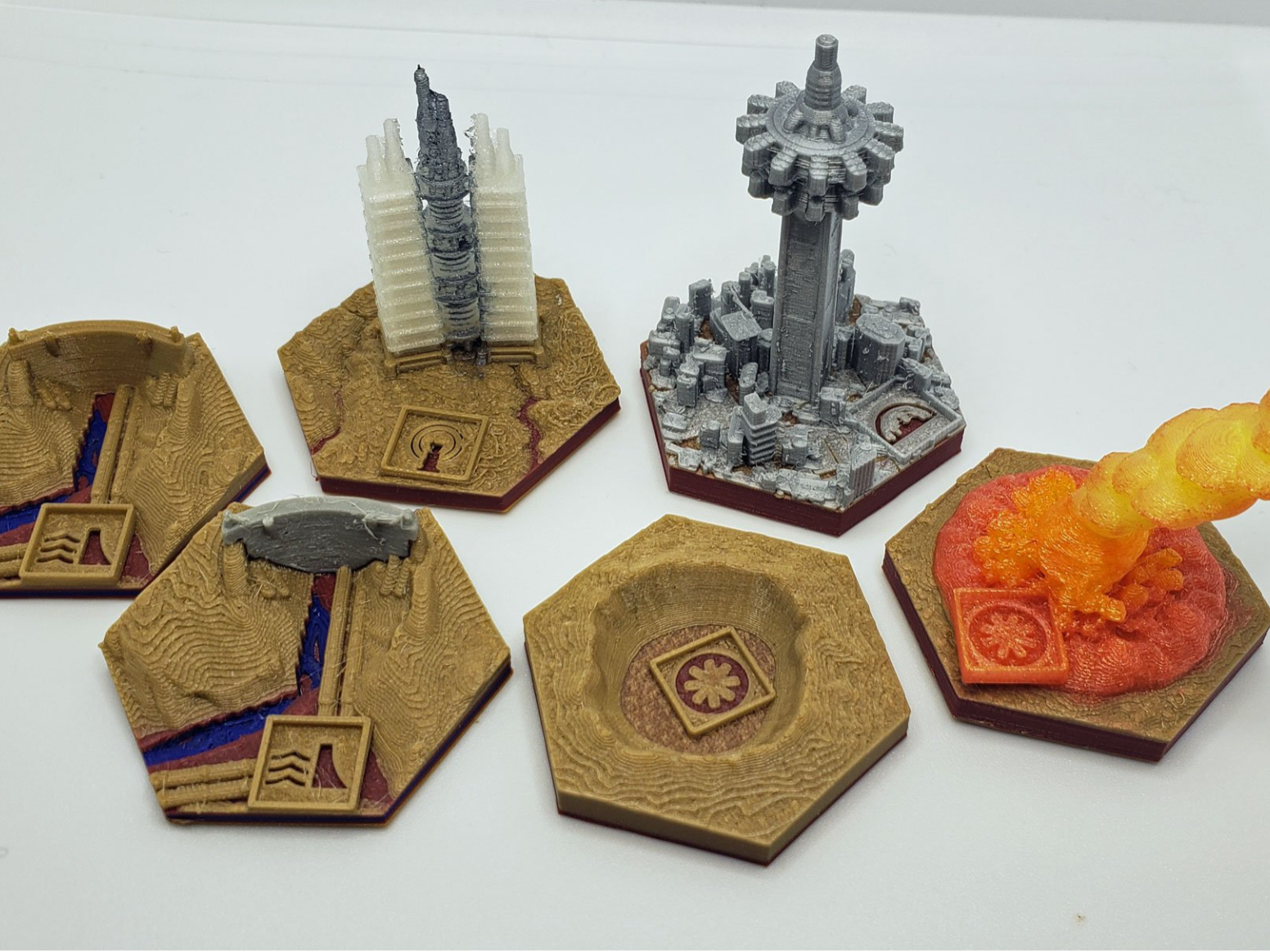 RifRaf 3D Terraforming Mars Big Box Tiles