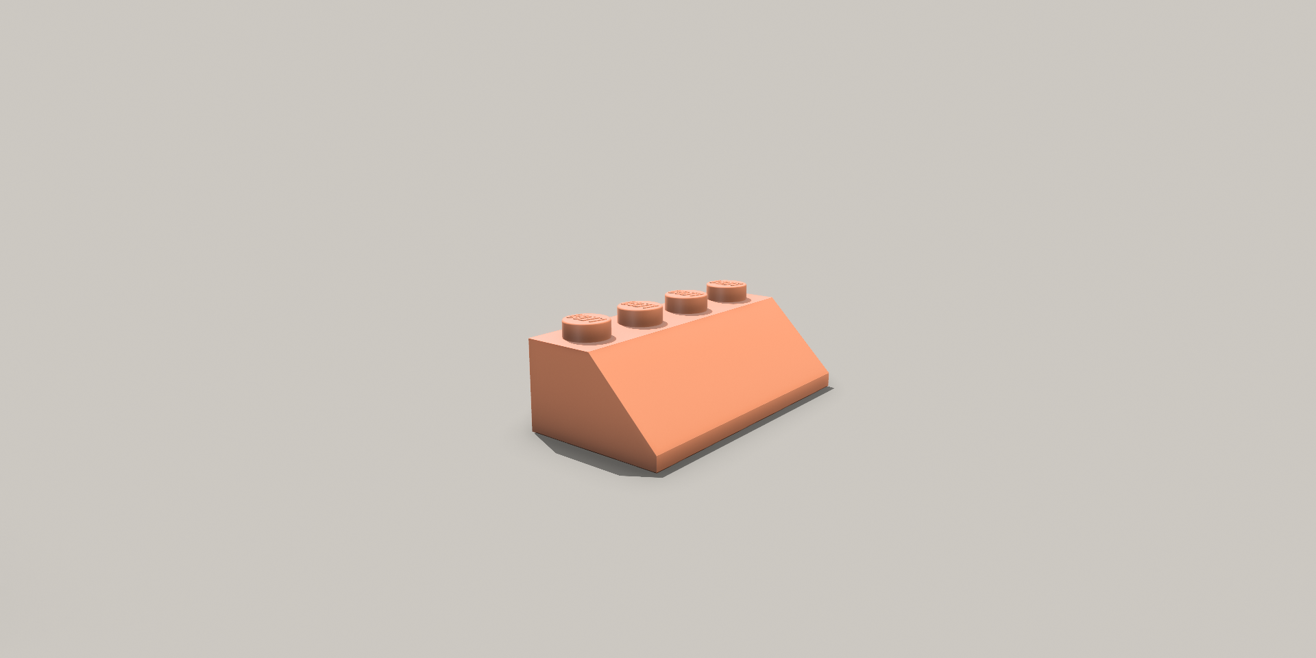 BRICK - Compatible Slope 45 degree 2x4