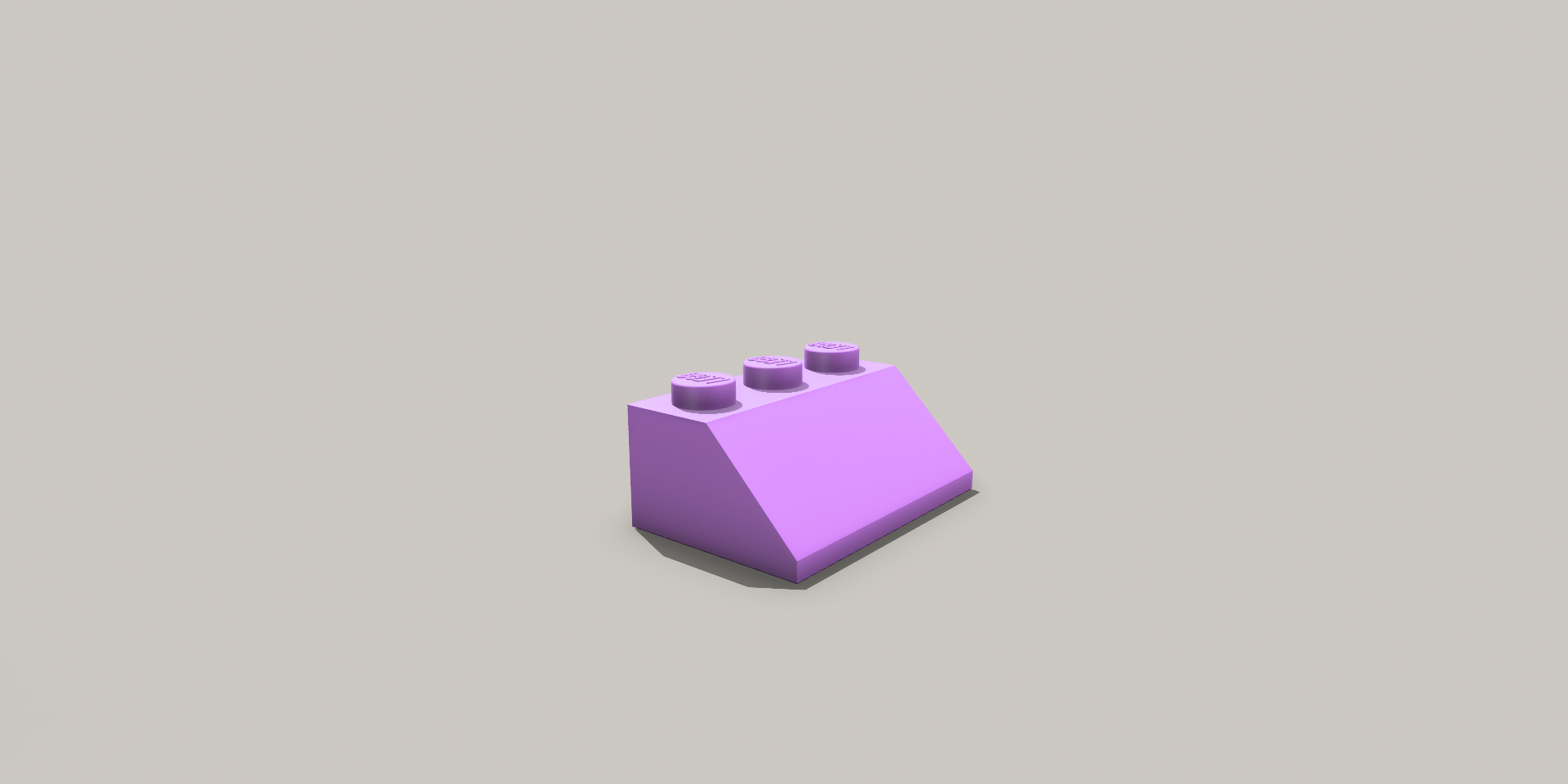 BRICK - Compatible Slope 45 degree 2x3