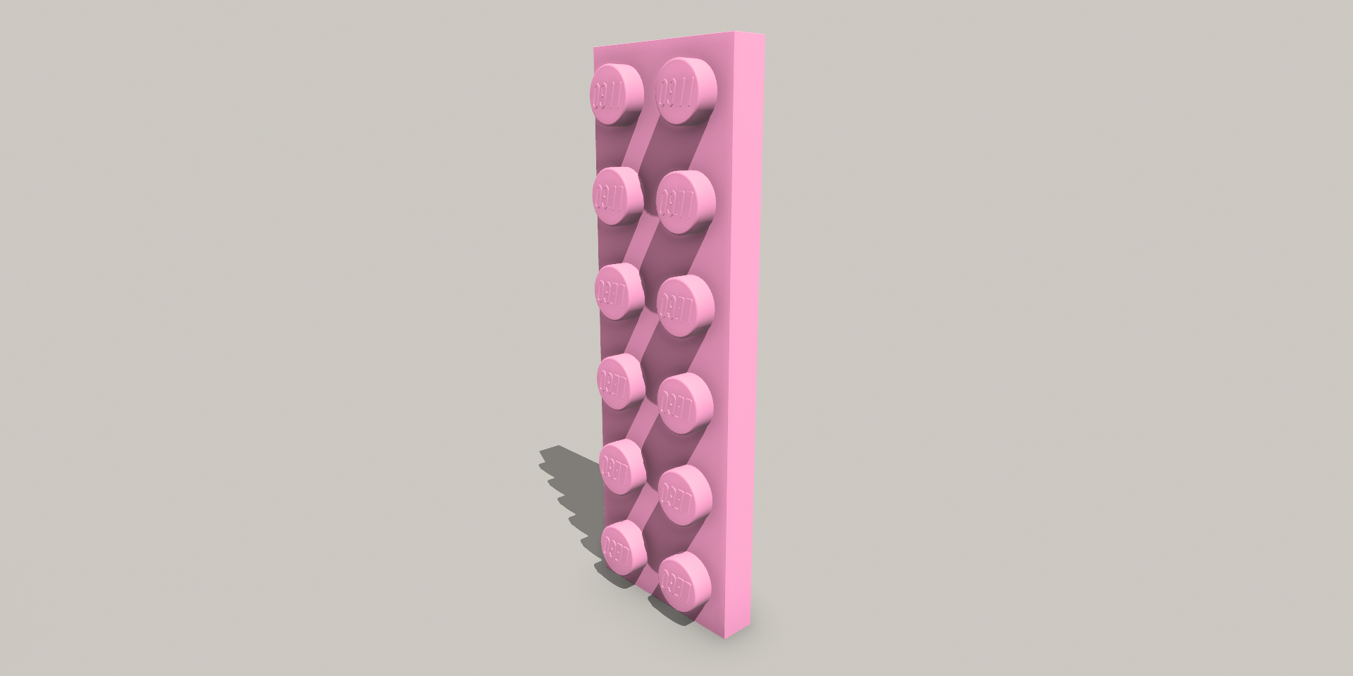 BRICK - Compatible Plate 2x6