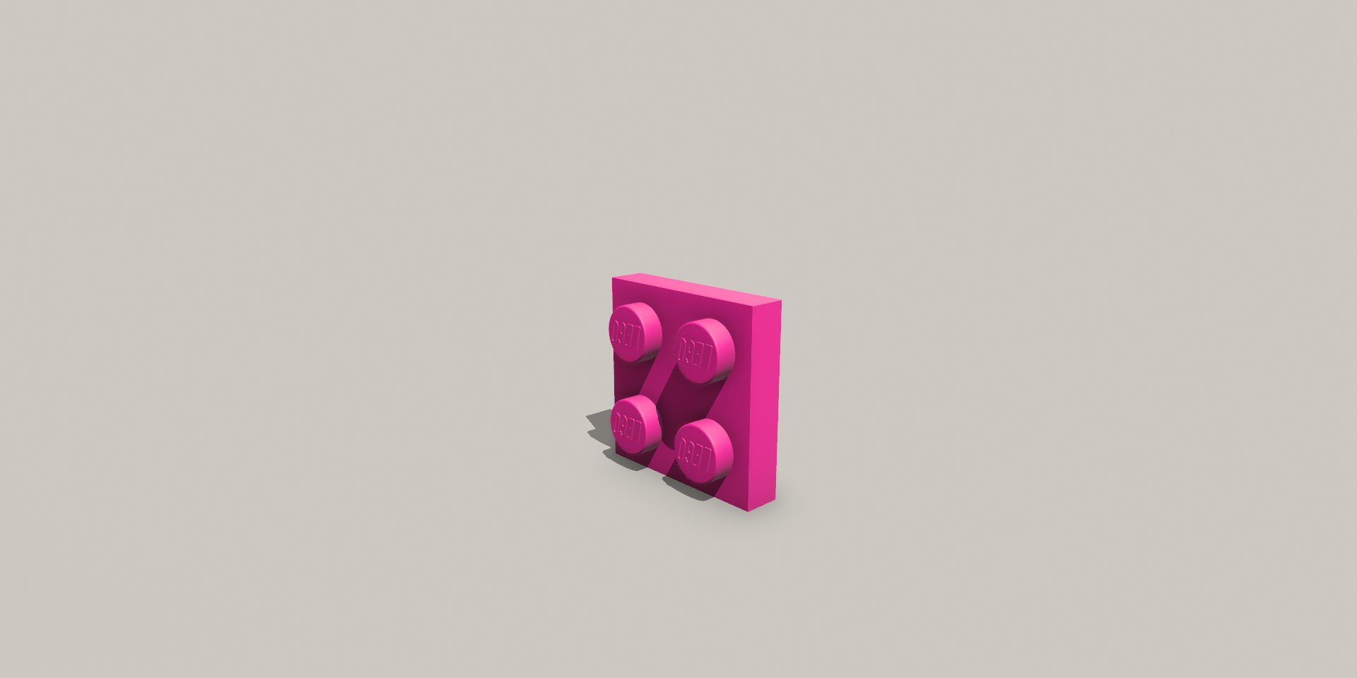 BRICK - Compatible Plate 2x2