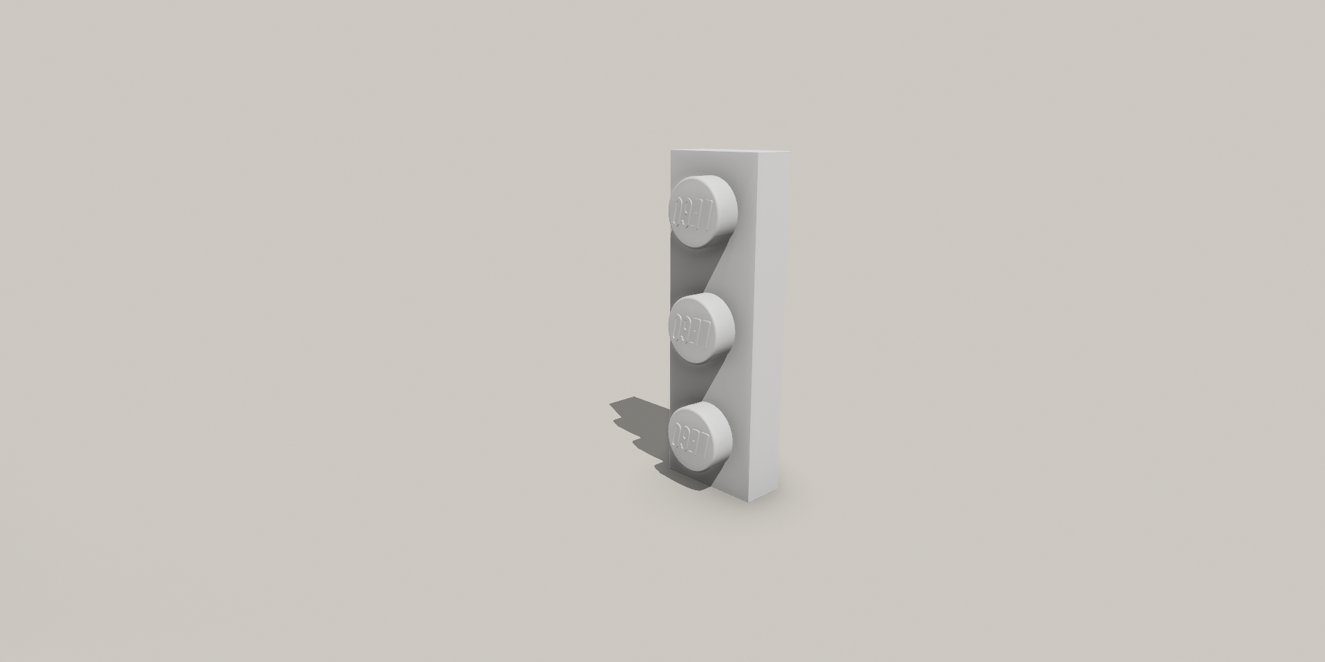 BRICK - Compatible Plate 1x3