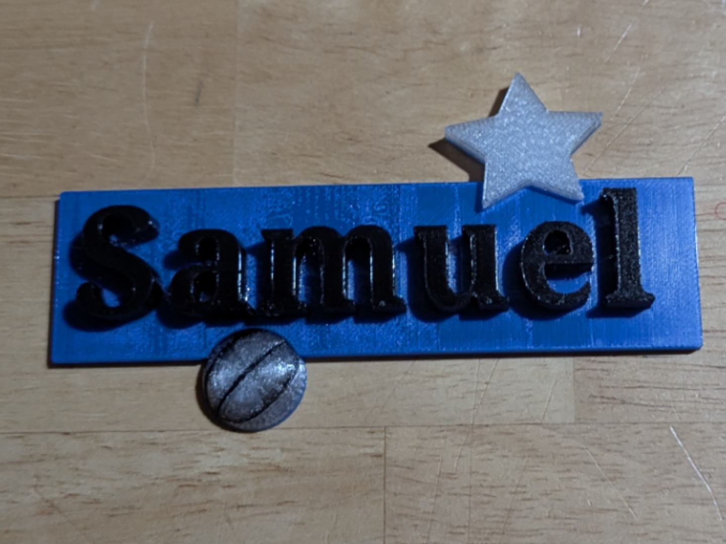 Namenschild Samuel