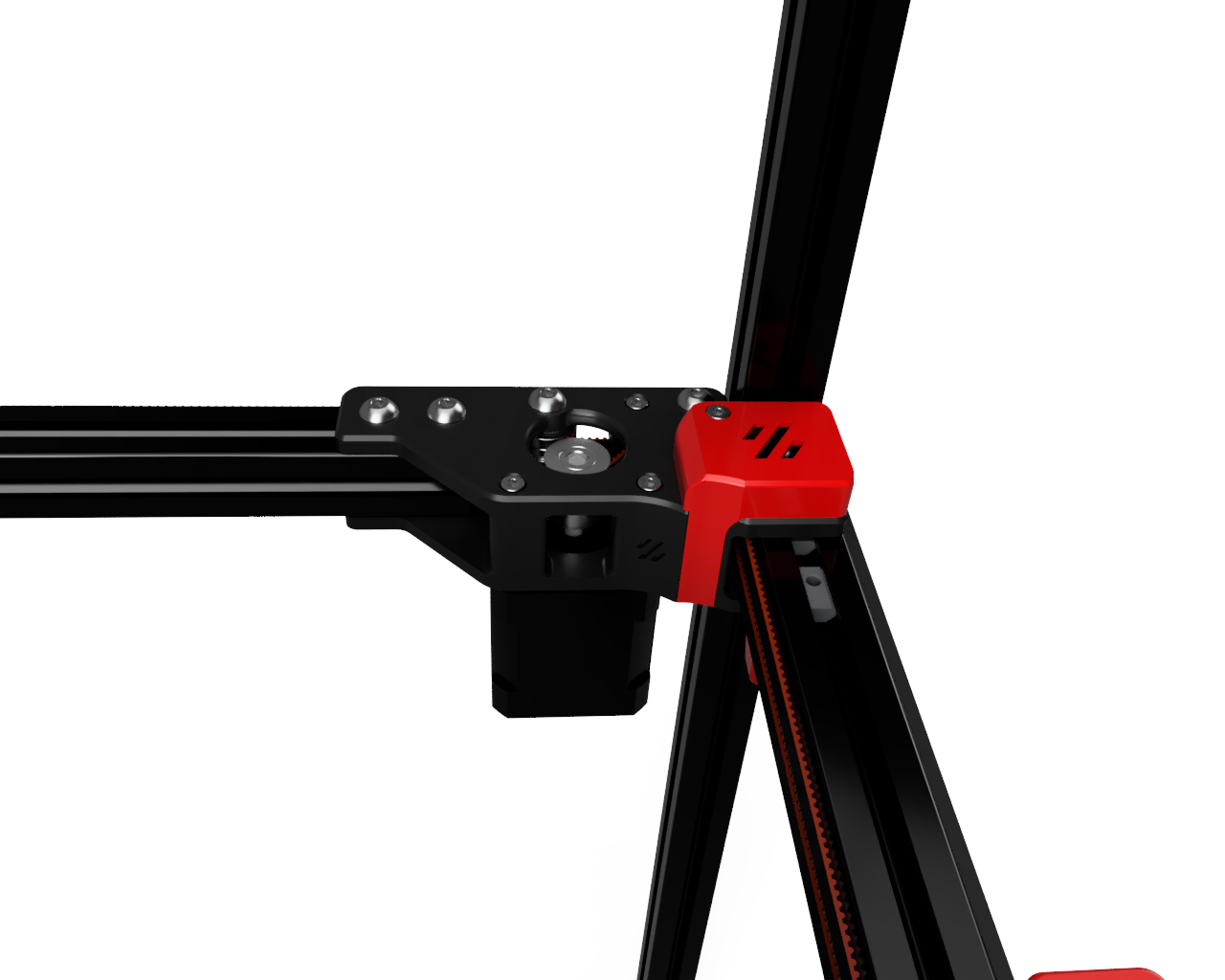 Voron Trident cable cover for 2020 cable routing