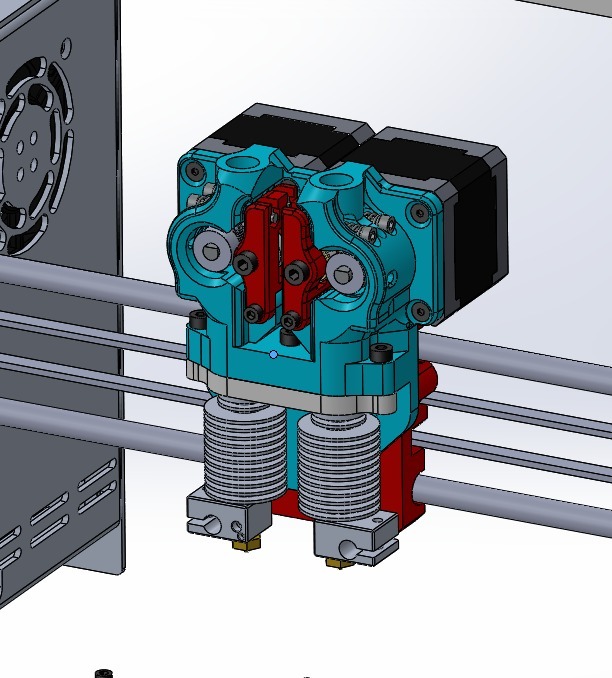 Prusa I3 Dual Extruder