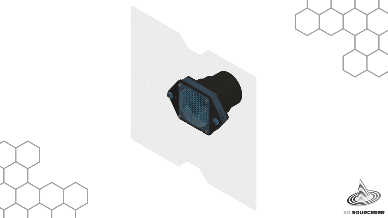 SUMO/DELACK 120mm External Fan + 4" Duct Mount