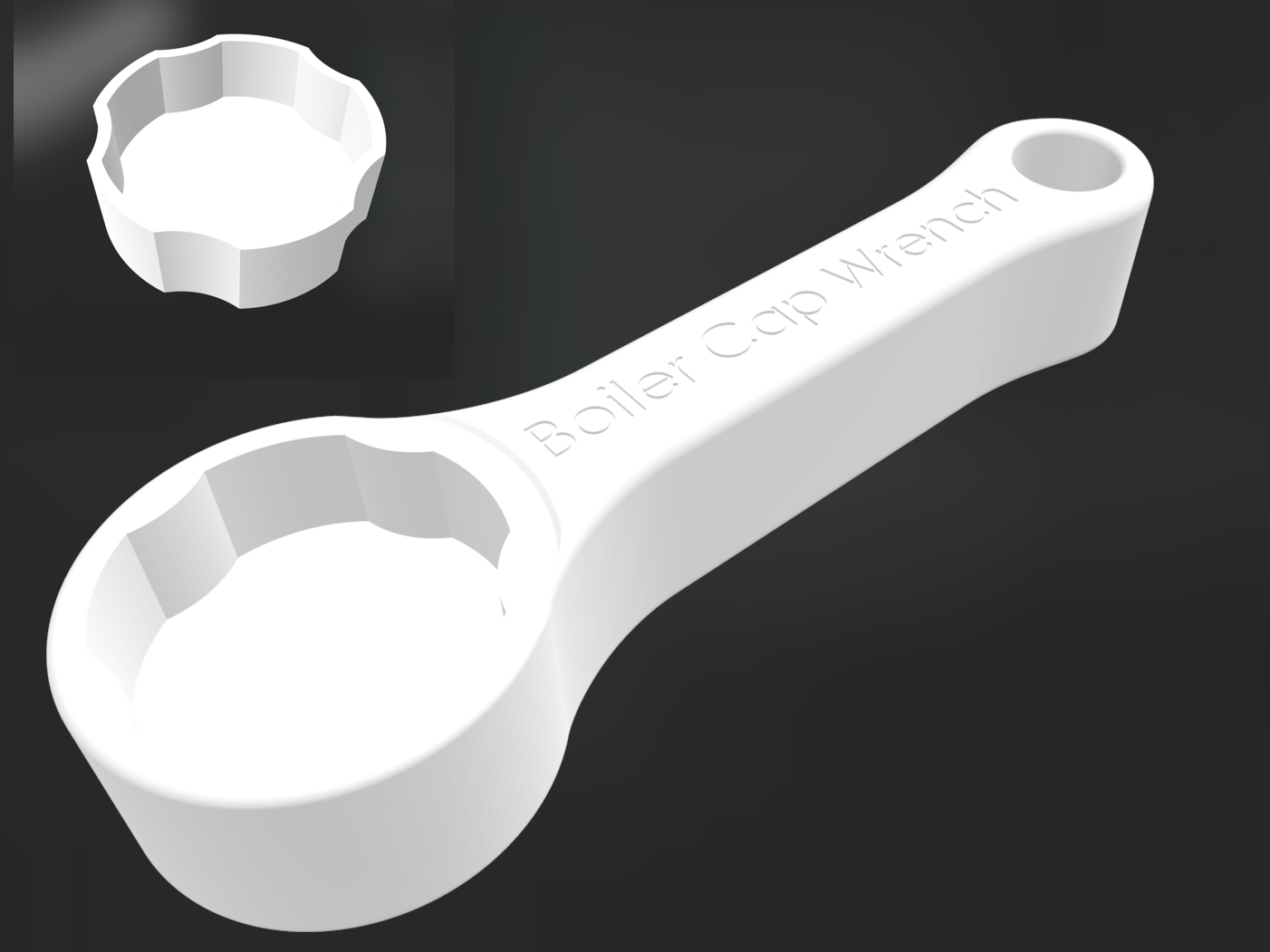 Argos Boiler Cap Wrench with Insert
