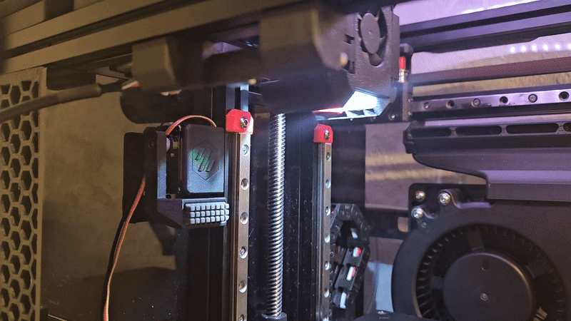 Voron 0 Nozzle Brush Wiper