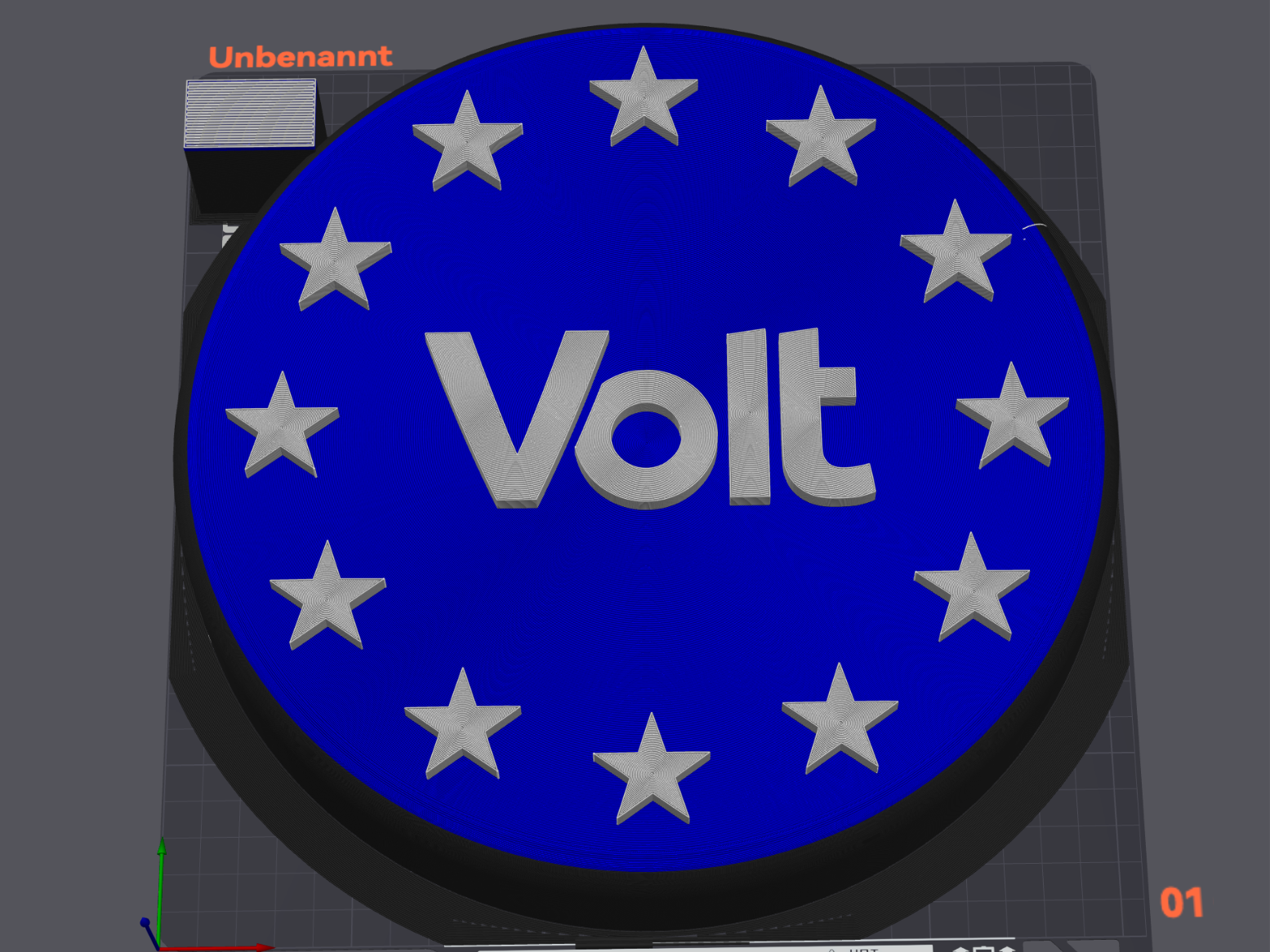 Volt Europa Logo rund