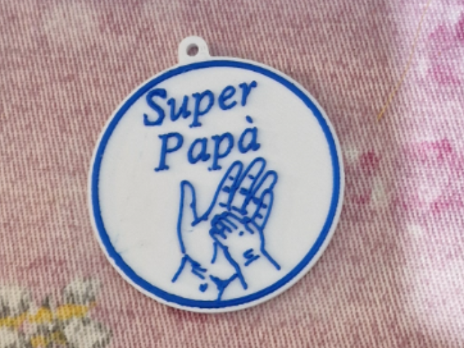 porta chiavi papà