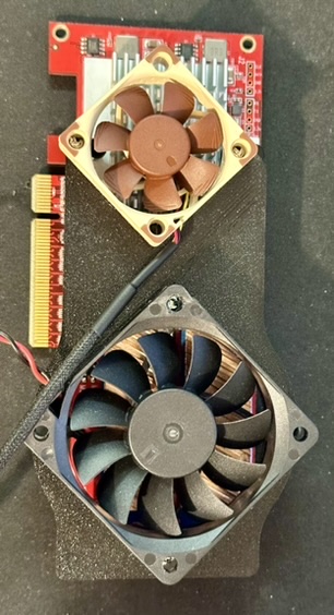 Dual-fan Bracket for Ableconn PEXM2-130