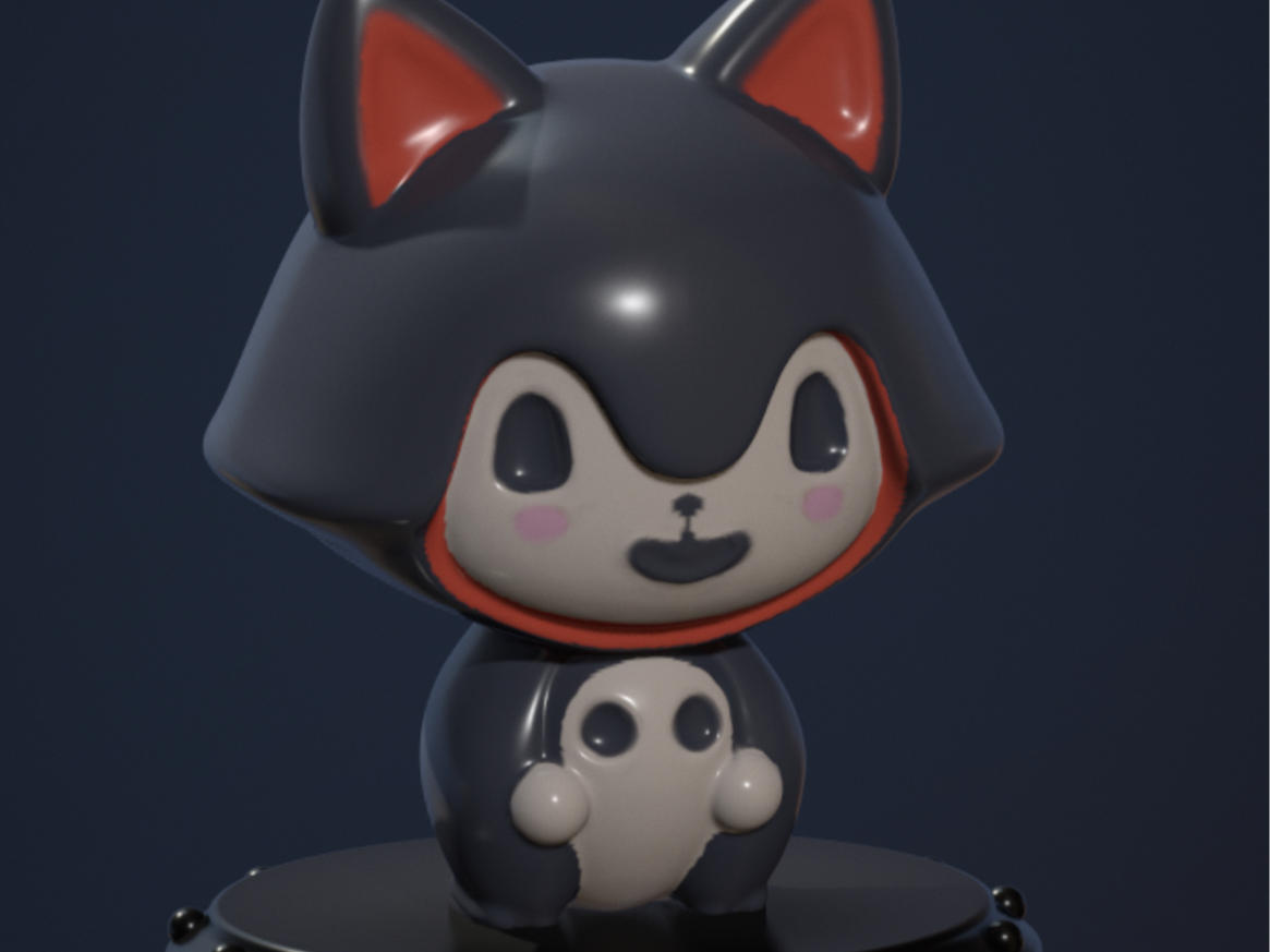 evil cat
