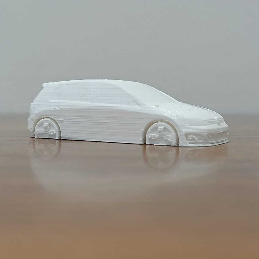 3D Golf MK7 GTI Keychain