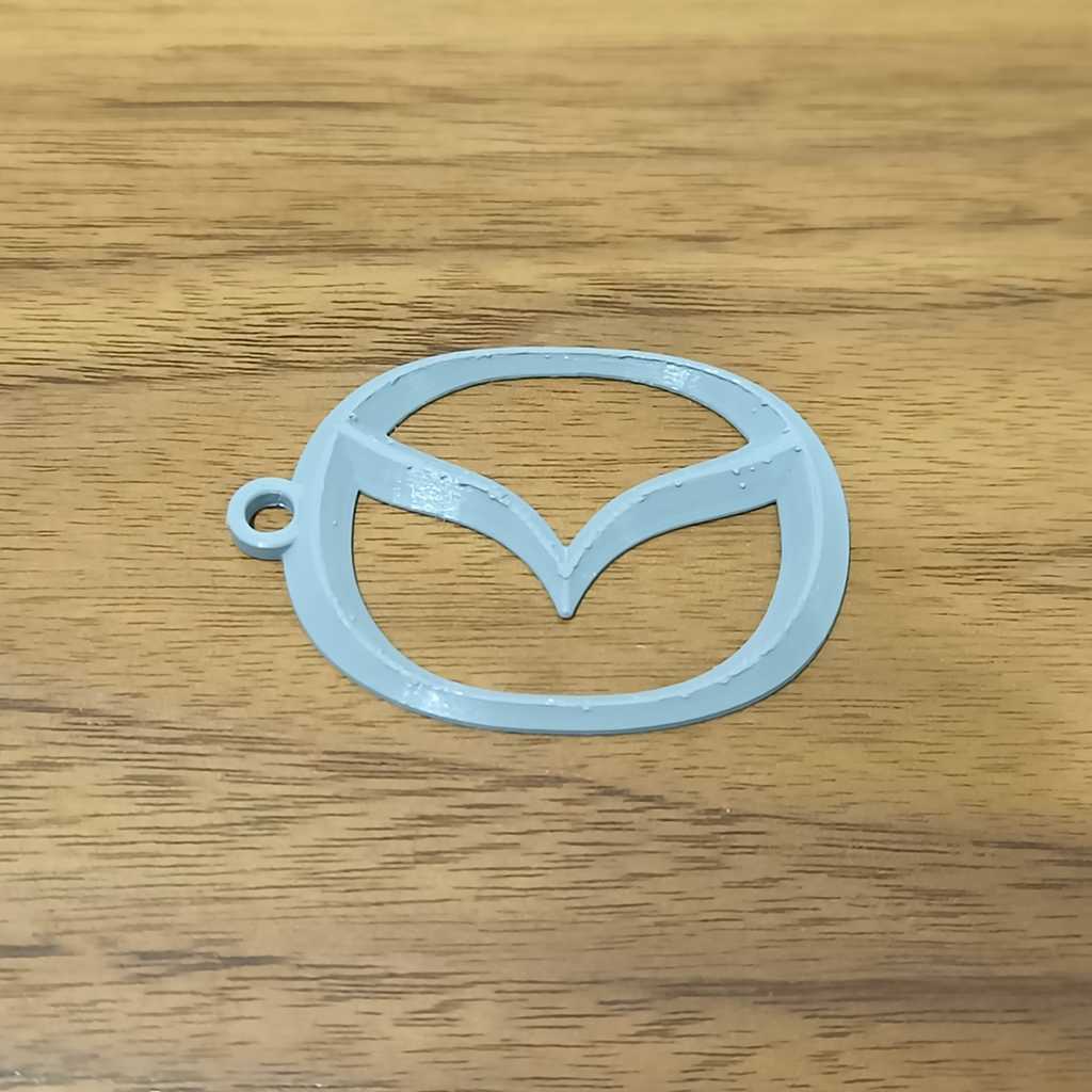 Mazda Logo Keychain