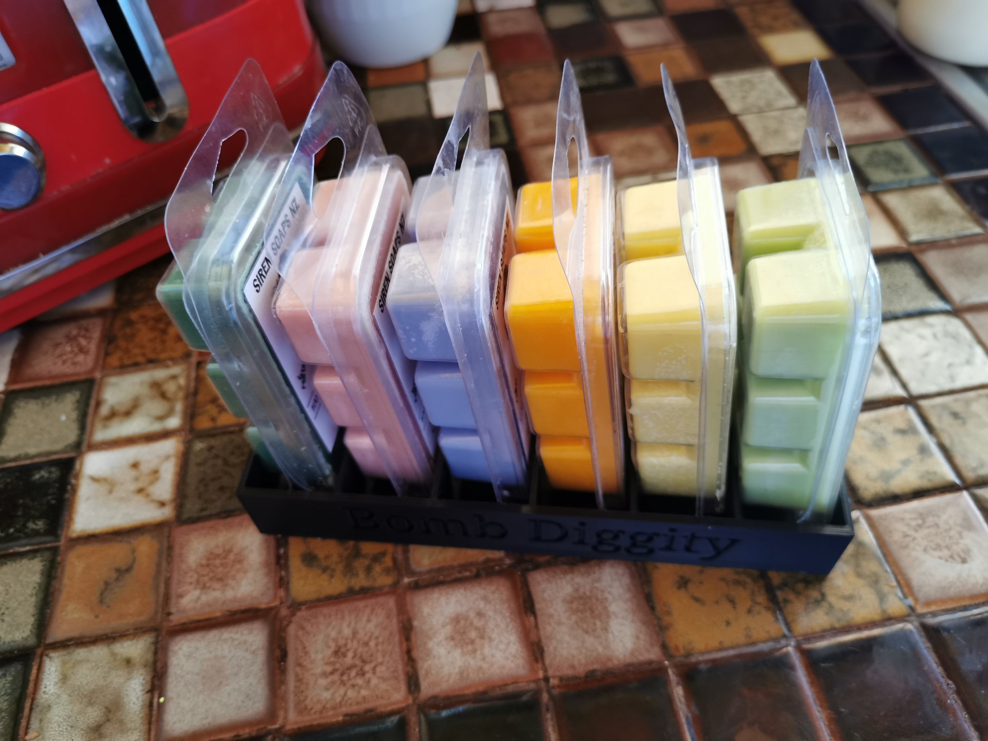 6 Slot Wax Melt Display