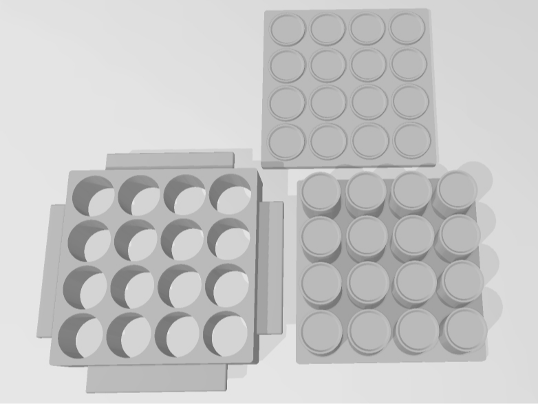 Multi Table Bath Bomb Mold