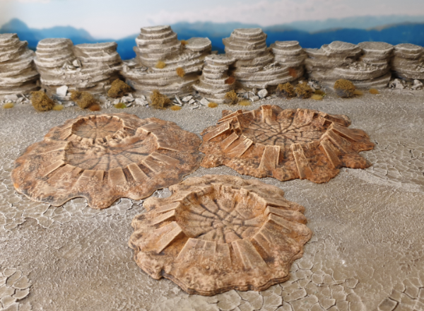 Battlefield craters