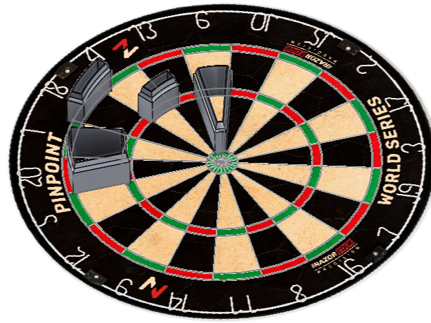 dartboard fondant cutter