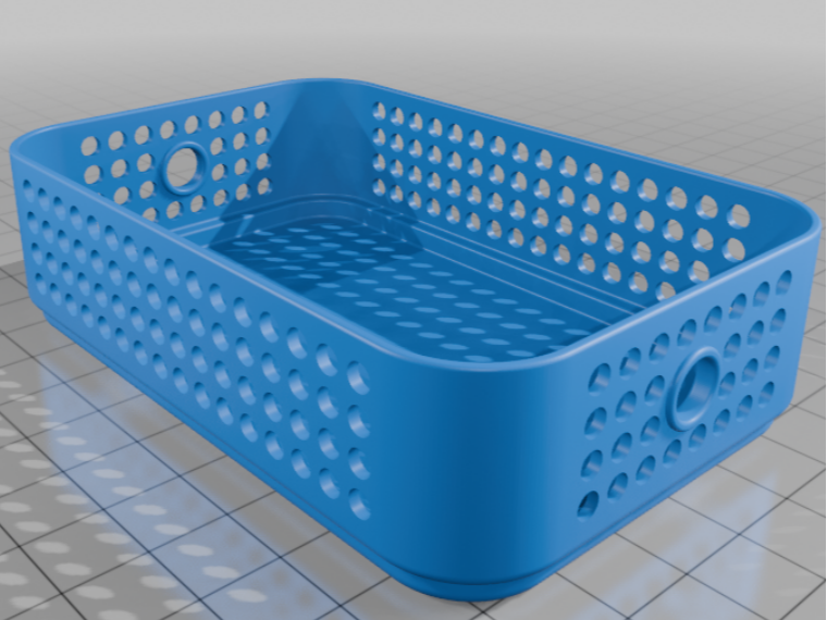 Low Filament Stackable Crate