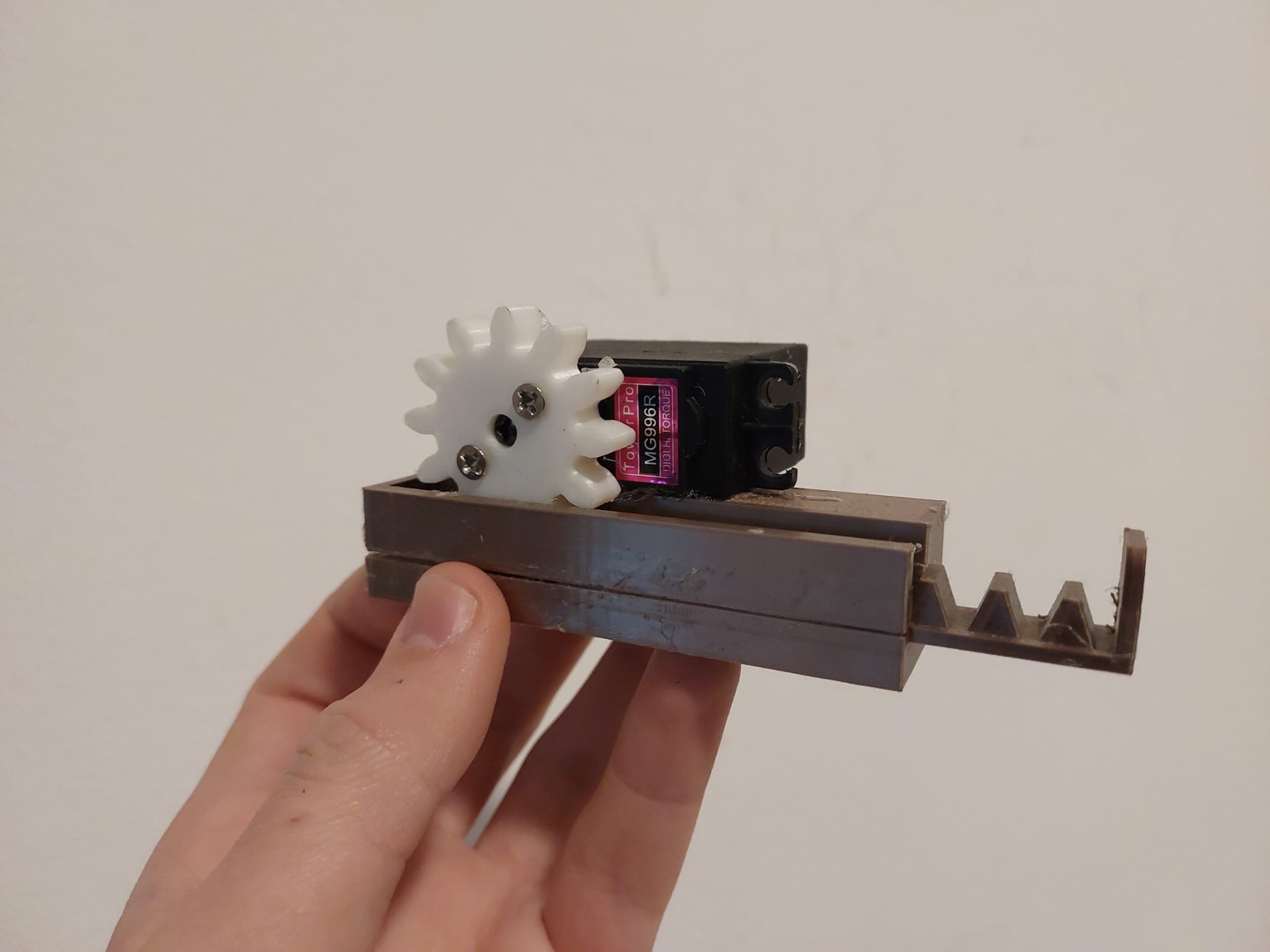 rack and pinion (Linear Servo Actuator)